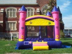Flower castle bounce house Flower castle bounce house