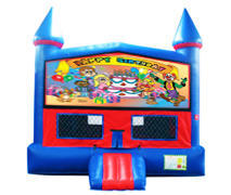 Happy birthday bounce house Happy birthday bounce house